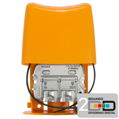 Filtro LTE700/5G HR Televes 47-694MHz (C48) 405202