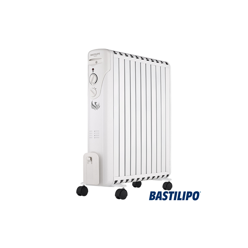 Radiador de Fluido Efecto Chimenea Modelo Fenix 2500 W Bastilipo