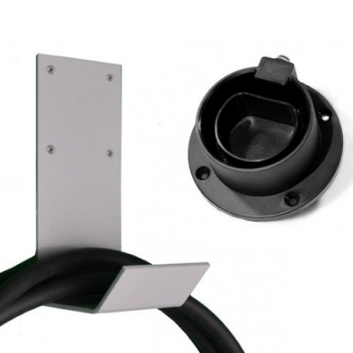 Policharger: Colgador para cable + Soporte Tipo 2