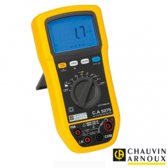 Multímetro digital TRMS AC+DC Doble CA5275 Display 6.000 cuentas