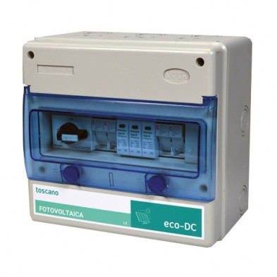 Cuadro de Protección contra Sobretensiones Transitorias en Sistemas Fotovoltaicos ECO DC Cuadro de Protección contra Sobretensiones Transitorias en Sistemas Fotovoltaicos ECO DC