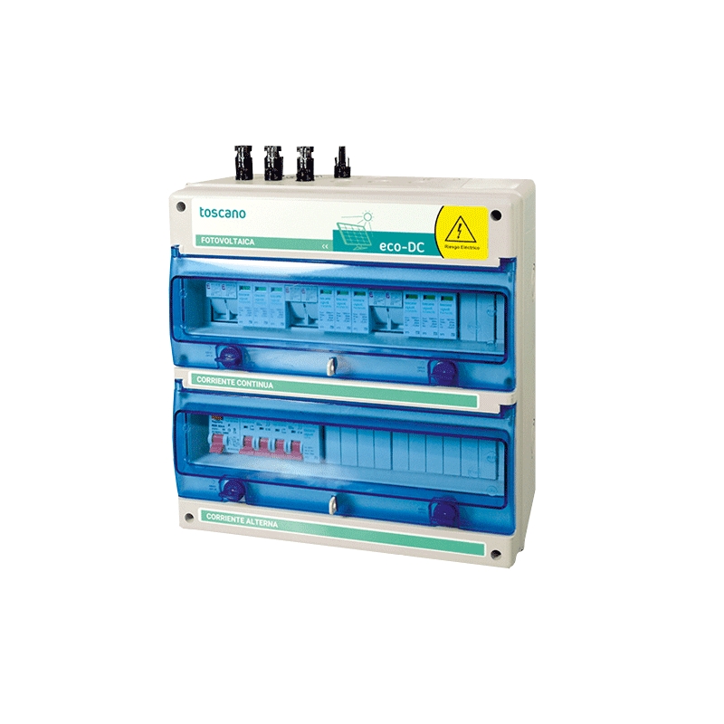 Cuadro Protecciones Fotovoltaica 2/2 String - Efecto Solar