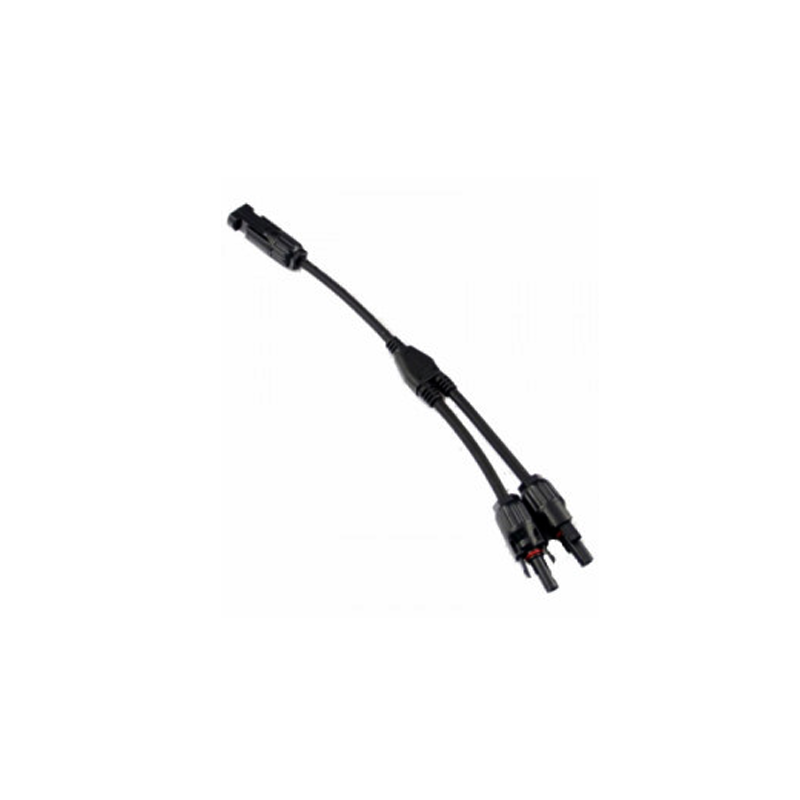 Conector paralelo FV MC4 1 hembra 2 machos
