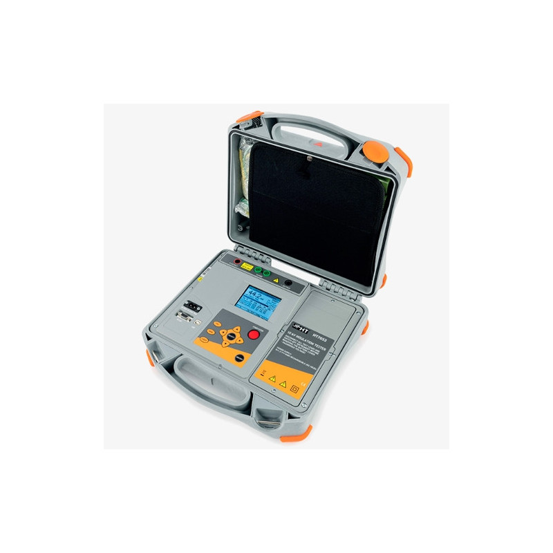 HT7052 Medidor de Aislamiento profesional con tensión de prueba hasta 10 kVCC HT7052 Medidor de Aislamiento profesional con tensión de prueba hasta 10 kVCC