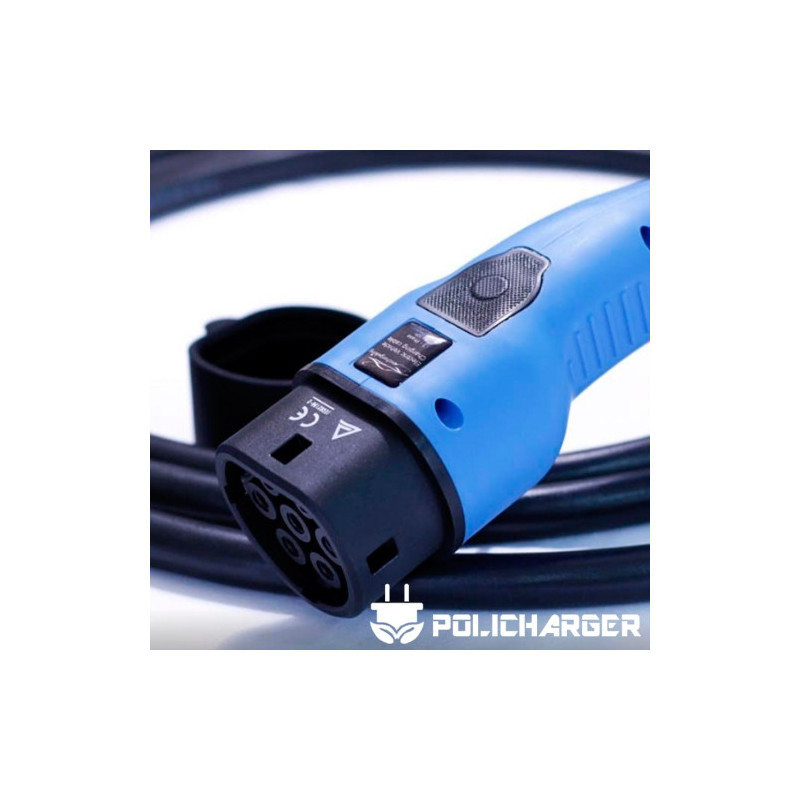 Manguera Conector Especial Tesla 5 metros Cargadores Policharger