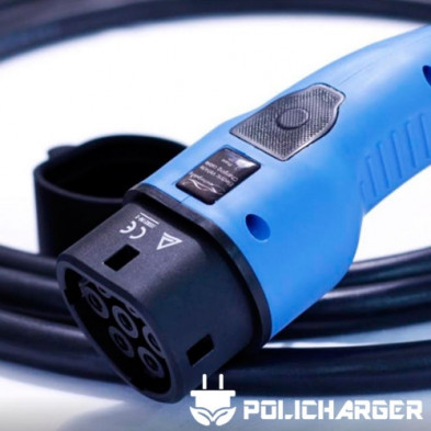 Manguera Conector Especial Tesla 5 metros Cargadores Policharger