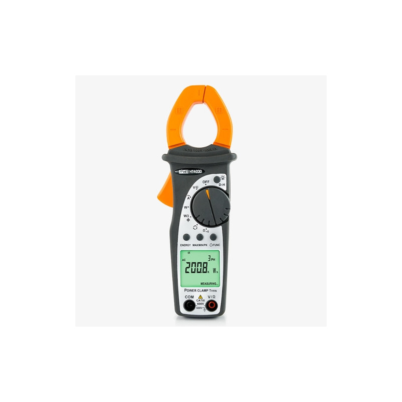 HT4020 TRMS Pinzas vatimétricas CA TRMS 400A con medida de potencia HT4020 TRMS Pinzas vatimétricas CA TRMS 400A con medida de potencia