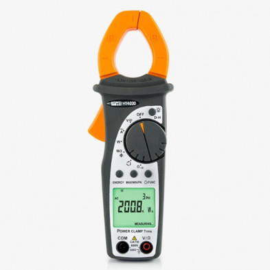HT4020 TRMS Pinzas vatimétricas CA TRMS 400A con medida de potencia