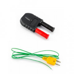 HT9021 Pinza Amperimétrica CC/CA TRMS CAT IV con Medida de Temperatura