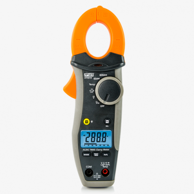 HT9015 Pinza amperimétrica TRMS 600A CAT IV con medida de temperatura HT9015 Pinza amperimétrica TRMS 600A CAT IV con medida de temperatura