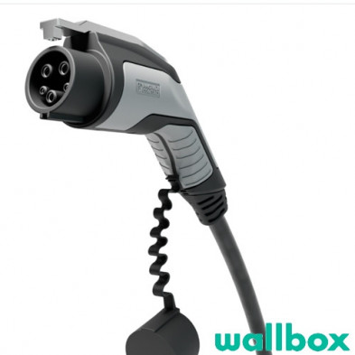 Cargador Vehículo Eléctrico Wallbox Pulsar Tipo 1 7,4 kW