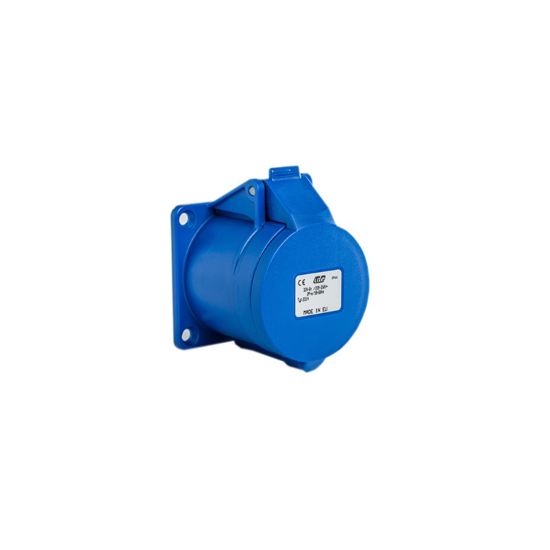 Base Superficie Cetac 2P + T 32A IP44