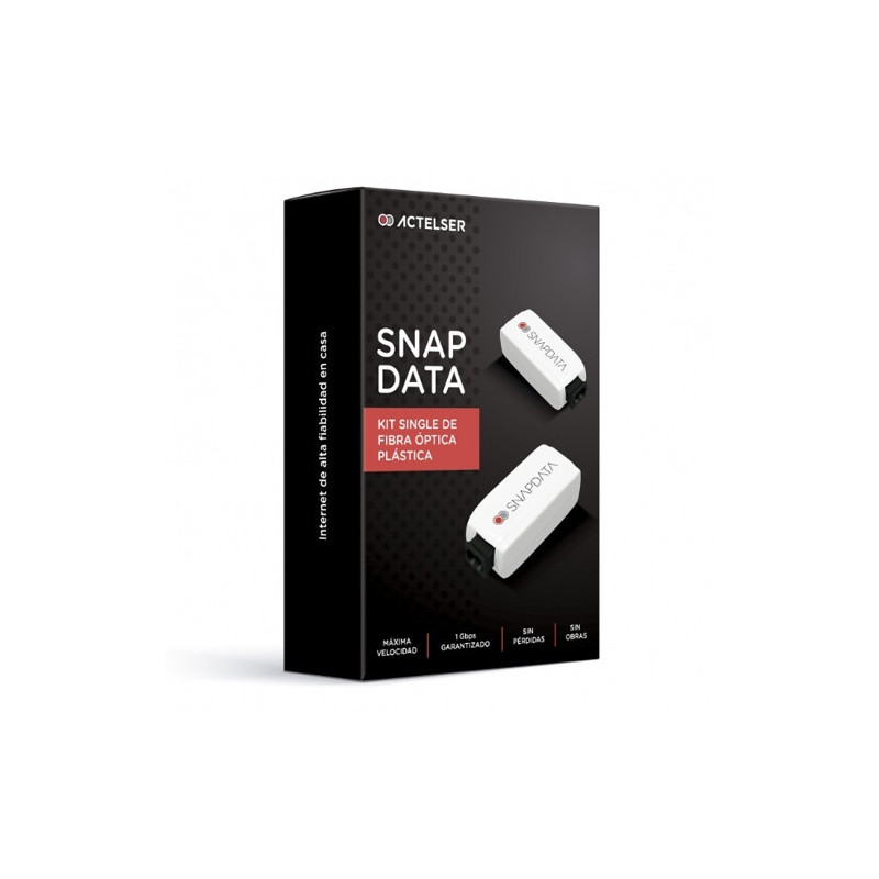 Kit Single De Fibra Óptica Plástica Snap Data