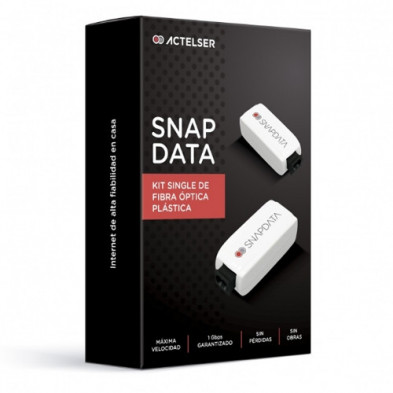 Kit Single De Fibra Óptica Plástica Snap Data