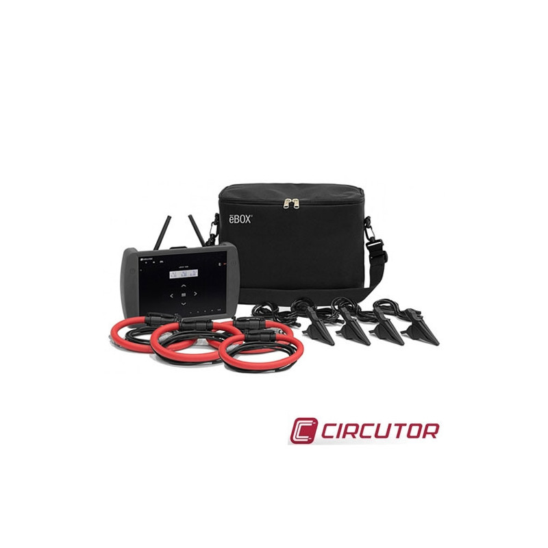 Analizador portátil de redes eléctricas MYeBOX de Circutor