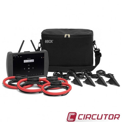Analizador portátil de redes eléctricas MYeBOX de Circutor