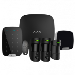 Kit alarma inalámbrica Grado 2 AJAX con 2 cámaras 2G y detector IR