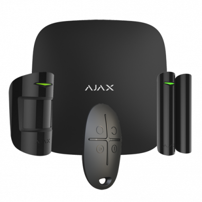 Kit alarma inalámbrica Grado 2 AJAX con detector y contacto magnético