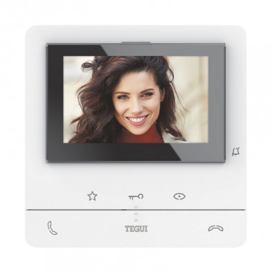 Kit vídeoportero WiFi Tegui SFERA NEW con manos libres CLASSE 100