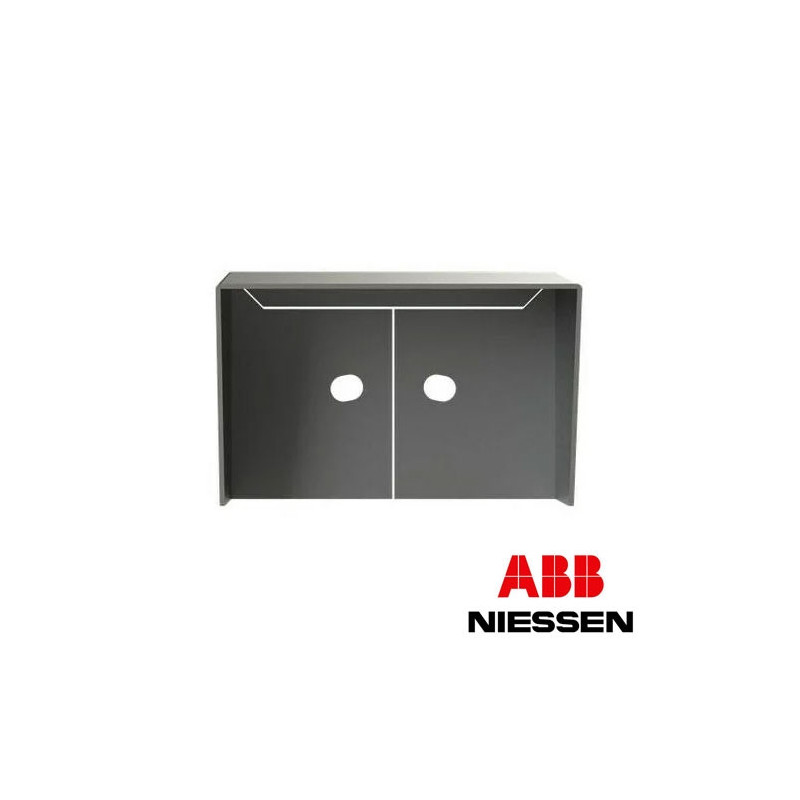 Visera tamaño 1/x para montaje en superficie de placa de calle Welcome ABB