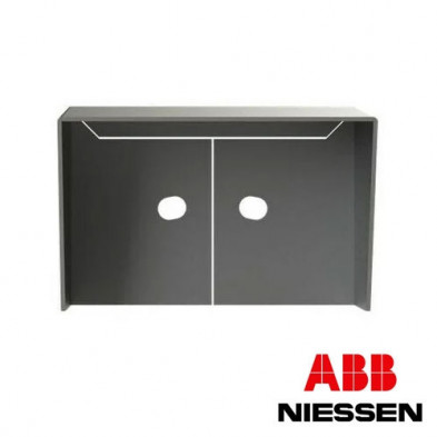 Visera tamaño 1/x para montaje en superficie de placa de calle Welcome ABB