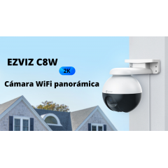 Cámara IP de Videovigilancia Exterior Rotativa C8W_PRO