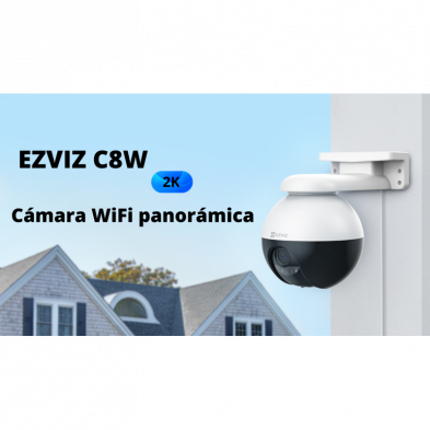 Cámara IP de Videovigilancia Exterior Rotativa C8W_PRO