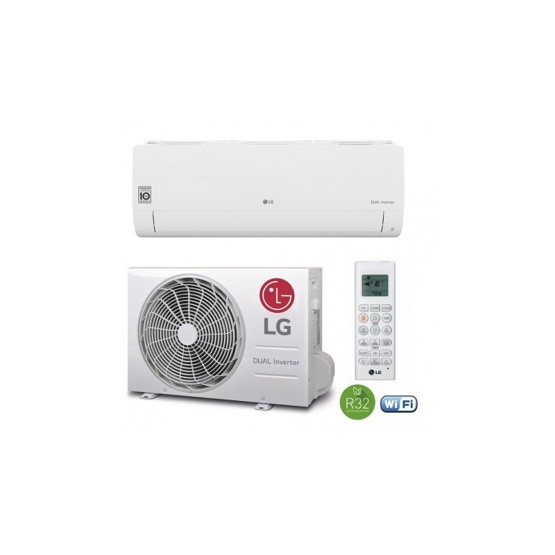 Aire acondicionado Split LG Confort S09ET WiFi 2500Fr A++ 