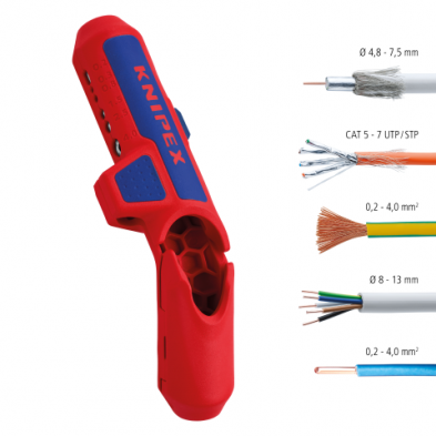 Pelacables universal Ergostrip Knipex