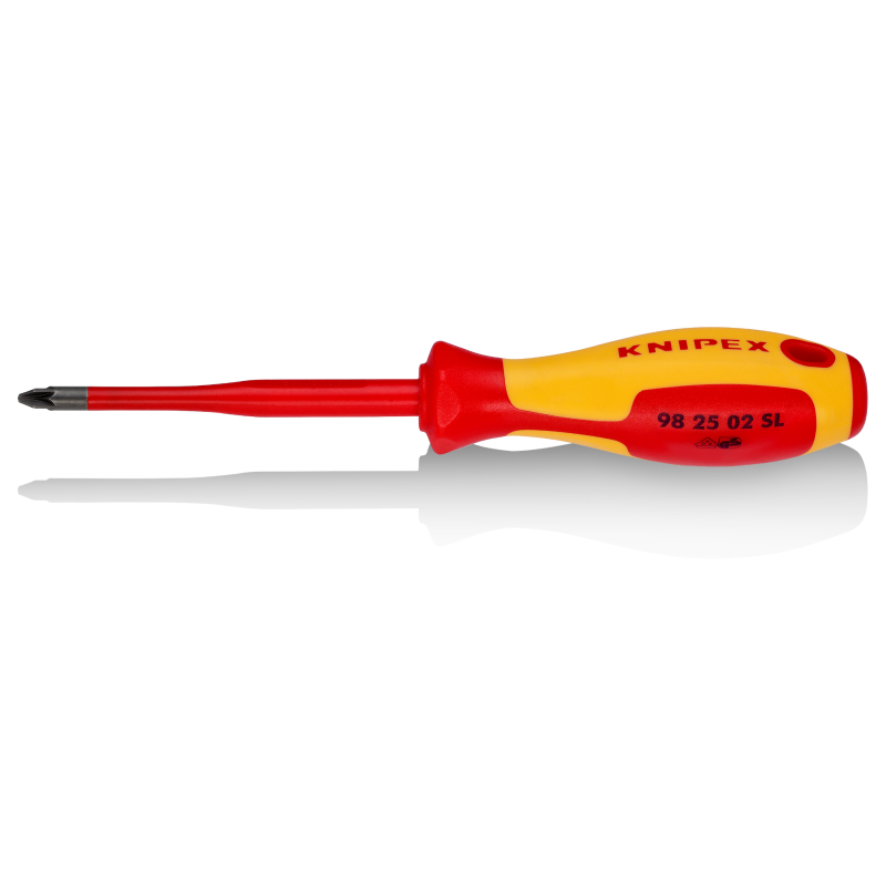 Comprar Destornillador (Slim) para tornillos cruciformes PZ2 Knipex