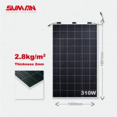 Comprar Panel solar FLEXIBLE Ultraligero 310W Monocristalino SUNMAN