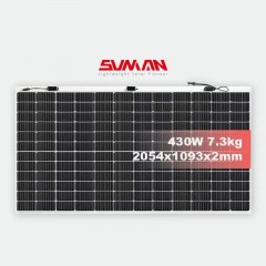 Comprar Panel solar FLEXIBLE Ultraligero 430W Monocristalino SUNMAN
