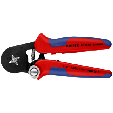 Alicate autoajustable para crimpar punteras huecas - KNIPEX