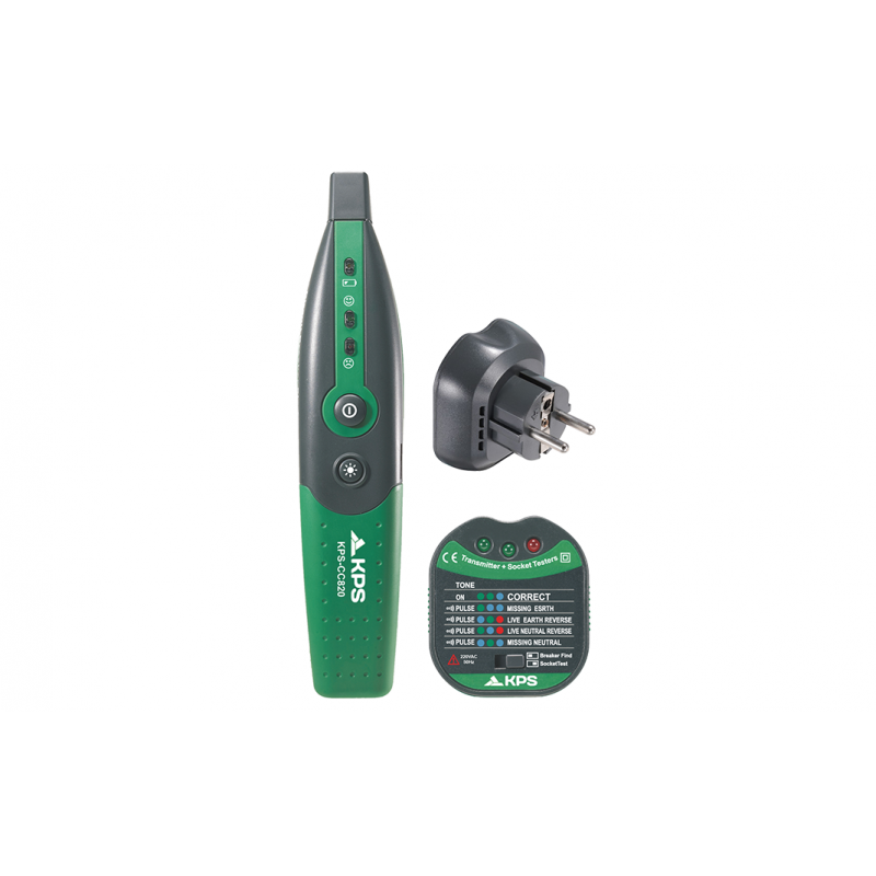 Comprar Comprobador de Enchufes y Localizador de Protecciones CC820