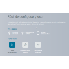 Comprar control de termostato A/Acondicionado wifi Aidoo PRO Airzone