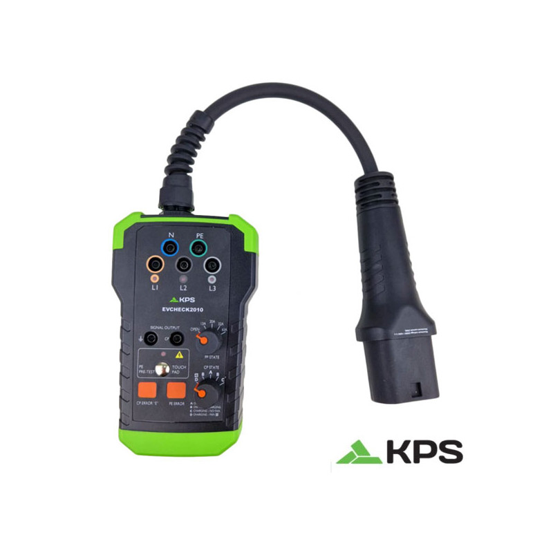 Comprobador punto de recarga vehículo eléctrico EVCHECK2010 KPS