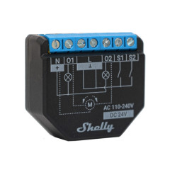Comprar Relé inteligente para persianas Shelly plus 2.0PM WiFi-BT