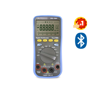 Comprar Multímetro Digital Bluetooth de precisión PD-184 Promax