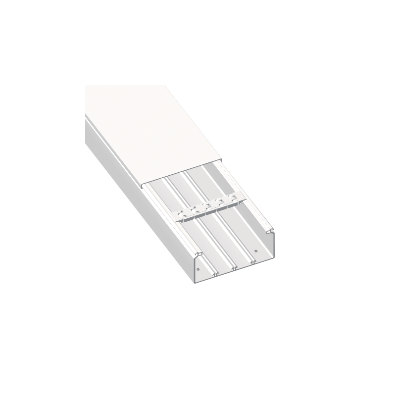 Canal Libre de Halógenos Blanco UNEX 73