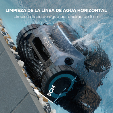 Limpiafondos de piscina robótico inalámbrico Aiper Scuba S1 Pro