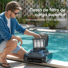 Comprar Limpiafondos de piscina robótico inalámbrico Aiper Scuba S1