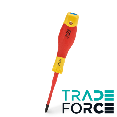 Destornillador TRADE FORCE PZ2 x 100mm Aislado 1000 V