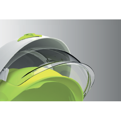 Comprar Casco de protección de doble carcasa con visera ONYX2 BLANC