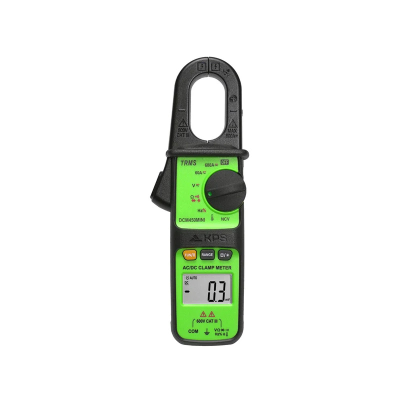 Pinza Amperimétrica DCM350MINI TRMS 600A AC con Temperatura