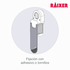 Cerradura inteligente WiFi Raixer Gyro adaptable llave o pestillo