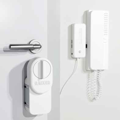 Cerradura inteligente WiFi Raixer Gyro adaptable llave o pestillo