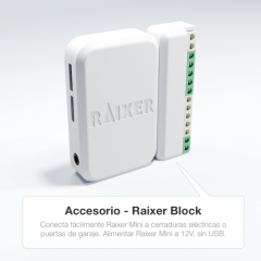 Control de accesos inteligente doméstico Raixer Mini