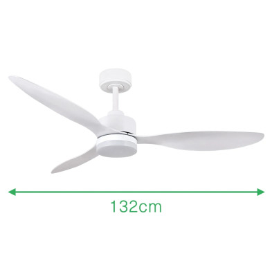 Comprar Ventilador de Techo de Bajo Consumo con Luz Led VENTUR DC