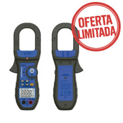 Pinza Amperimétrica TRMS 1000A AC/DC DCM4000T KPS DOMO ELECTRA