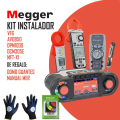 Comprar Kit de Instalador Electricista MEGGER Categoría básica.